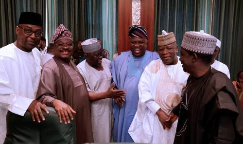 Minimum Wage: Governors Keep Mum After Meeting With Buhari