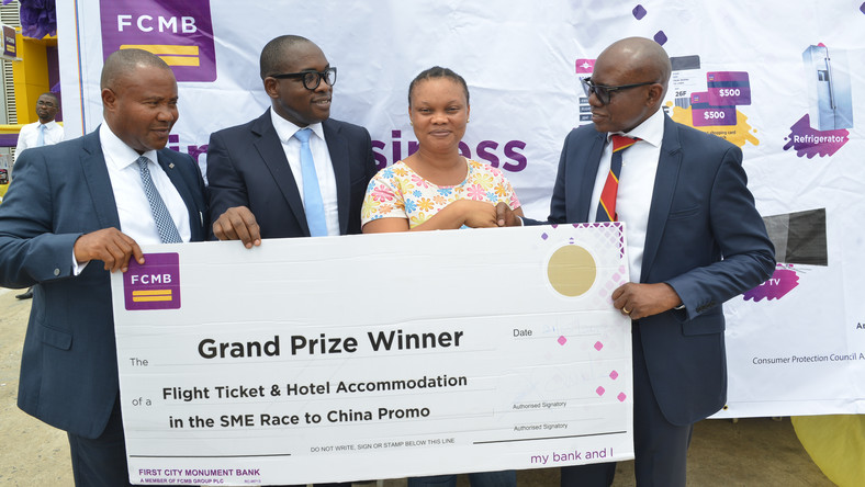 First City Monument Bank (FCMB) has rewarded another set of its Small and Medium Scale Enterprises (SMEs) customers, courtesy of Season 2 of the Bank’s reward scheme tagged “FCMB SME Race to China Promo”.