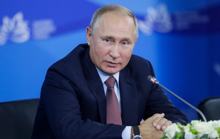Russian President Vladimir Putin signed a federal law to suspend the Intermediate-Range Nuclear Forces (INF) Treaty, an arms control treaty between the U.S. and the Soviet Union (and its successor state, the Russian Federation).