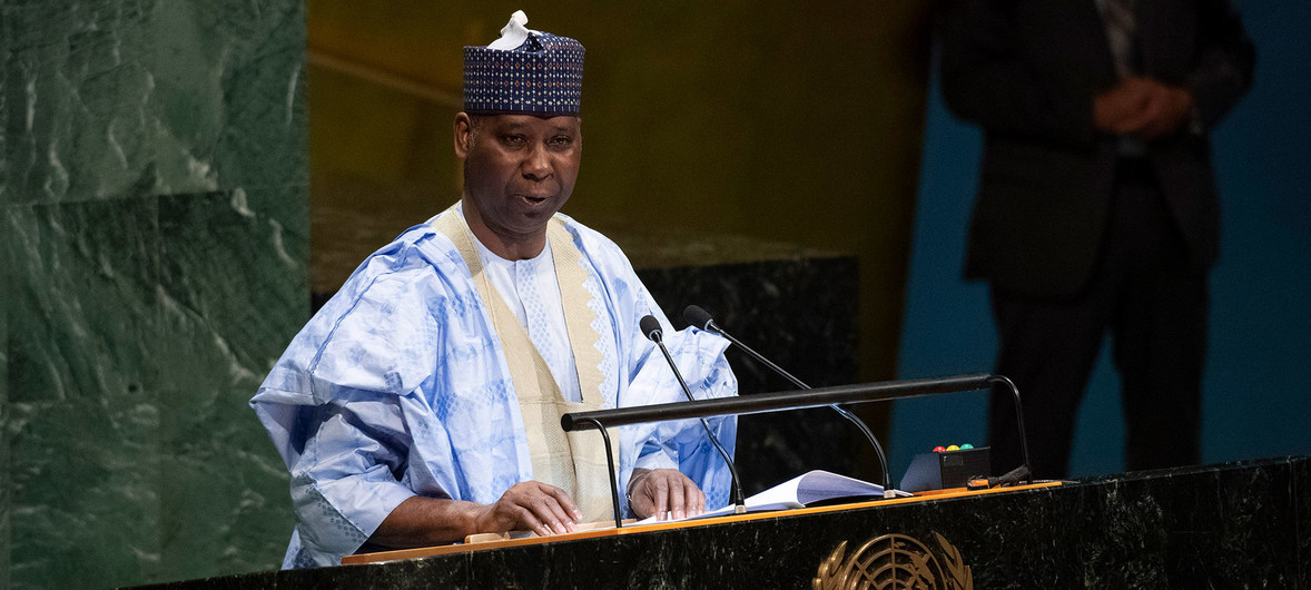 Nigeria's Representative at the United Nation UN, Prof Tijjani Mohammed Bande, has been elected the President of the 74th UN General Assembly in an election which took place yesterday.
