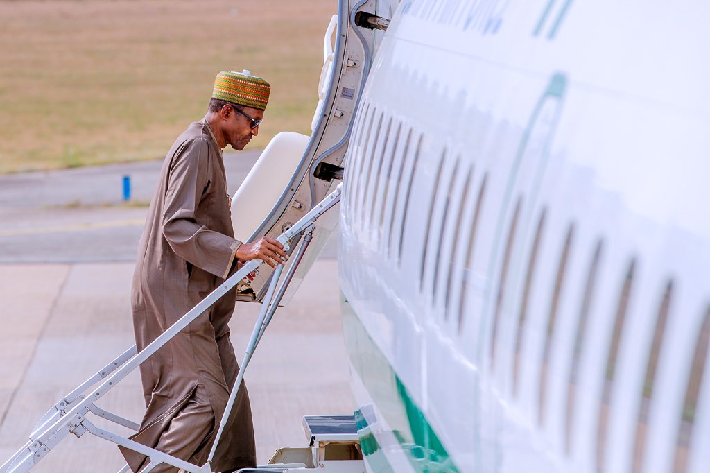Buhari Departs Abuja For Maiduguri